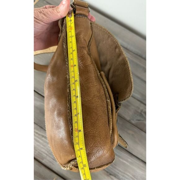 Patricia Nash Armeno 100% Italian Leather Washed‎ Vintage Collection Messenger - Picture 11 of 11